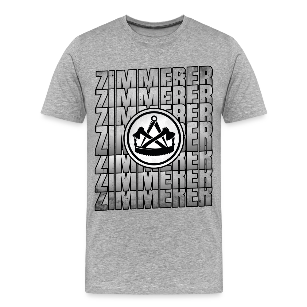 Zimmerer Premium T-Shirt - Grau meliert