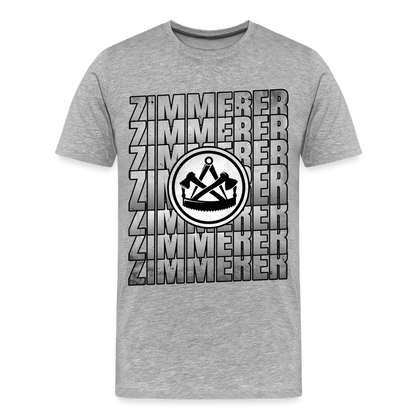 Zimmerer Premium T-Shirt - Grau meliert