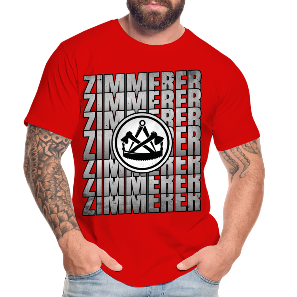 Zimmerer Premium T-Shirt - Rot