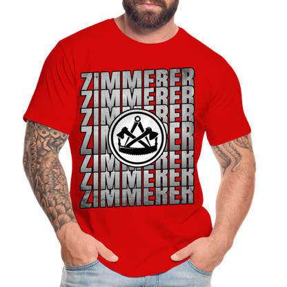 Zimmerer Premium T-Shirt - Rot