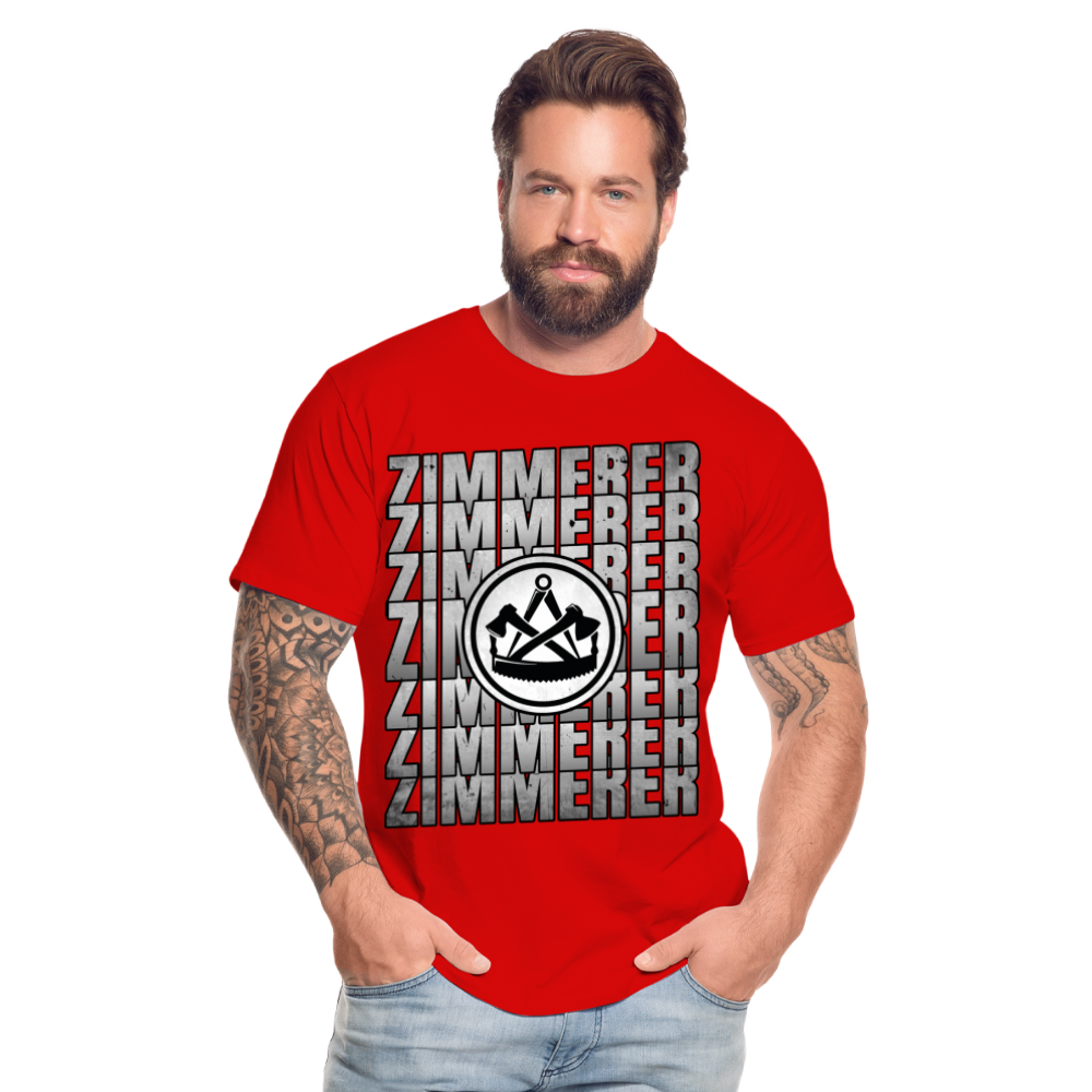 Zimmerer Premium T-Shirt - Rot