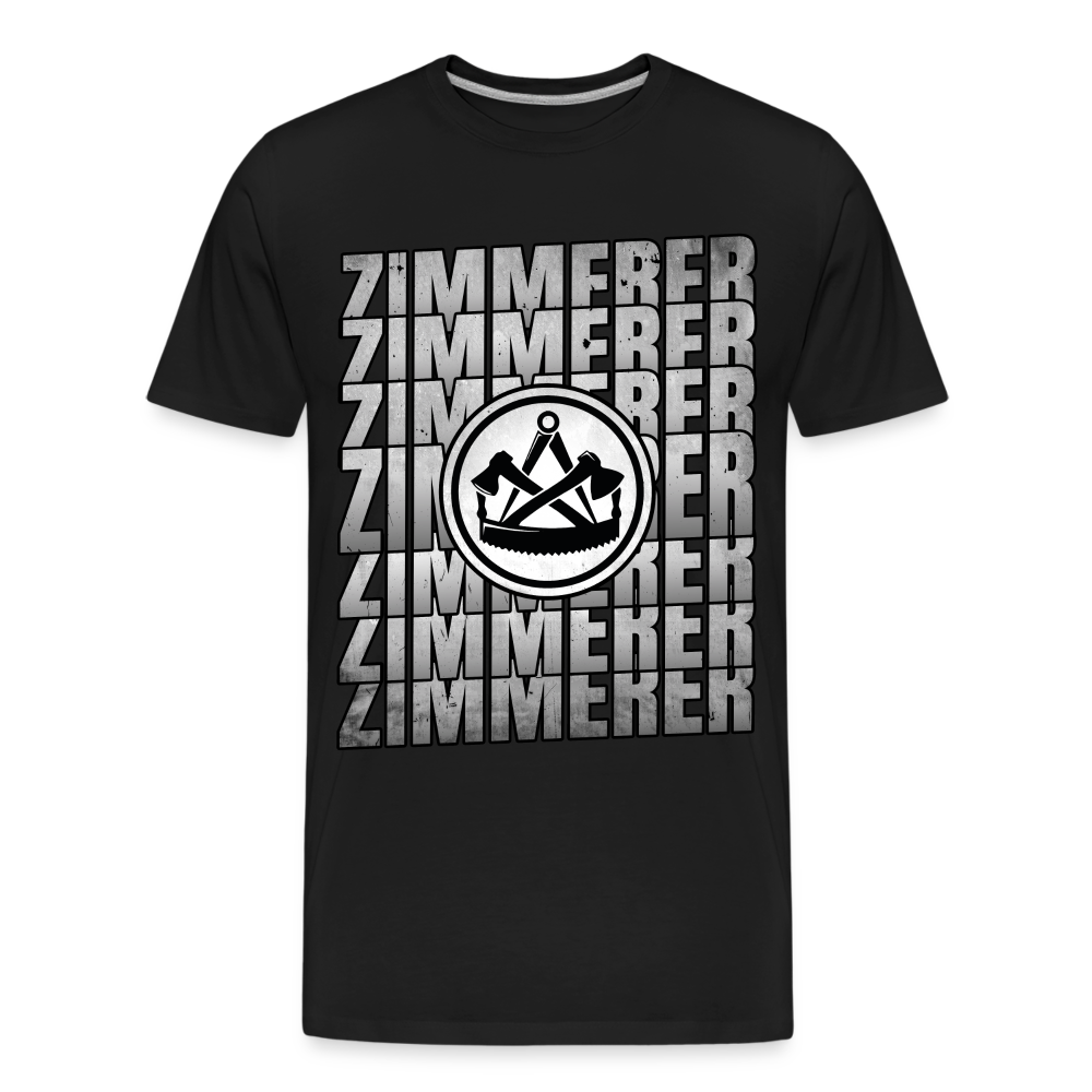 Zimmerer Premium T-Shirt - Schwarz