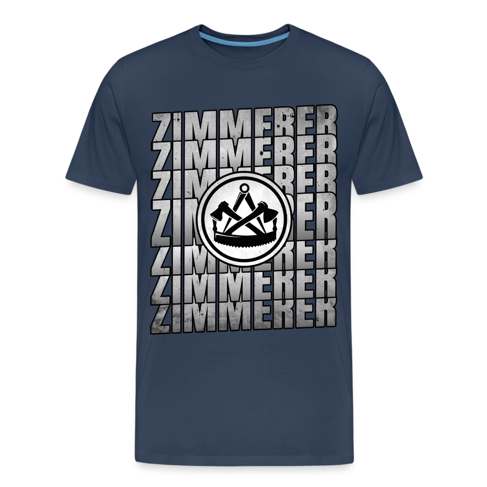 Zimmerer Premium T-Shirt - Navy