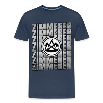 Zimmerer Premium T-Shirt - Navy