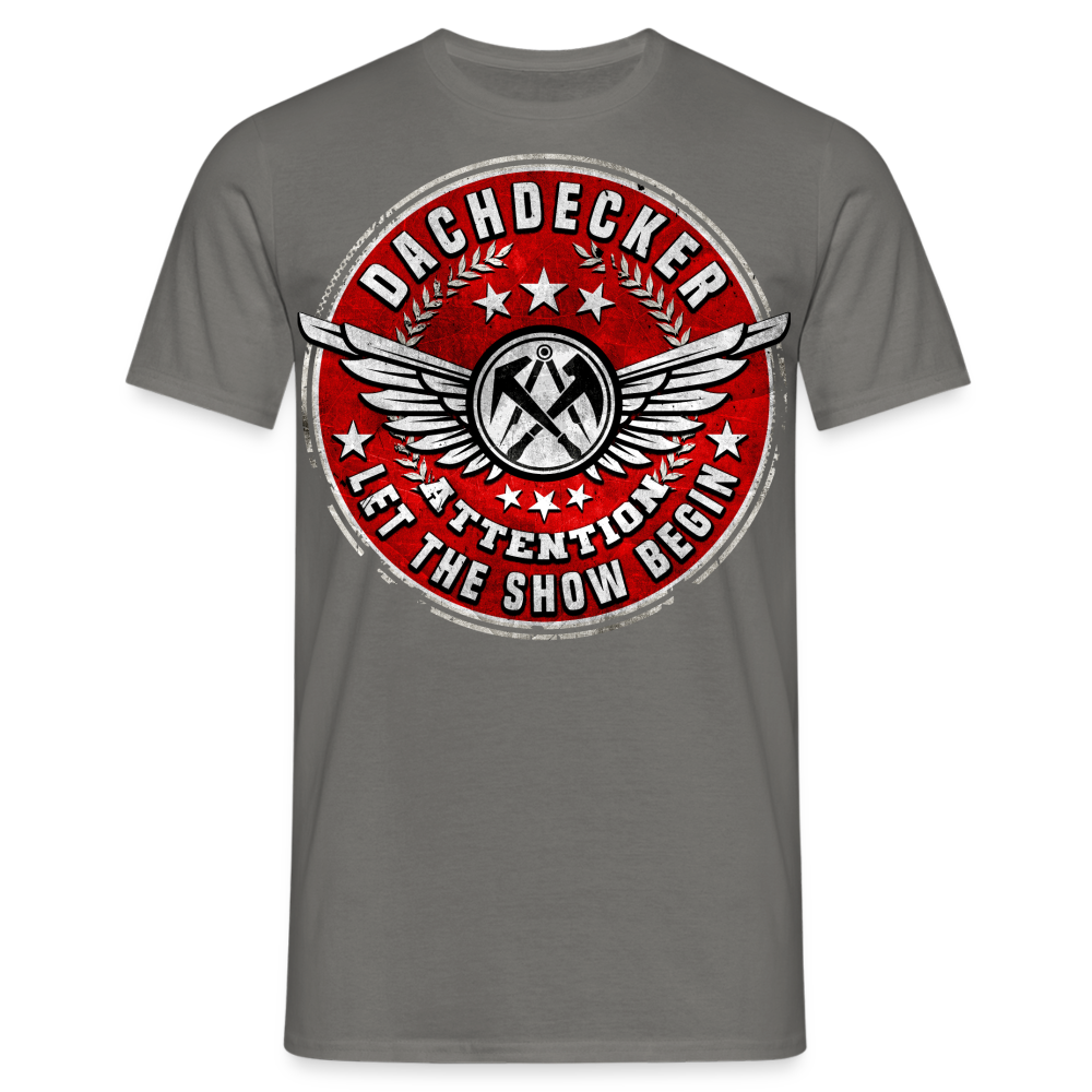 Dachdecker Premium T-Shirt - Graphit