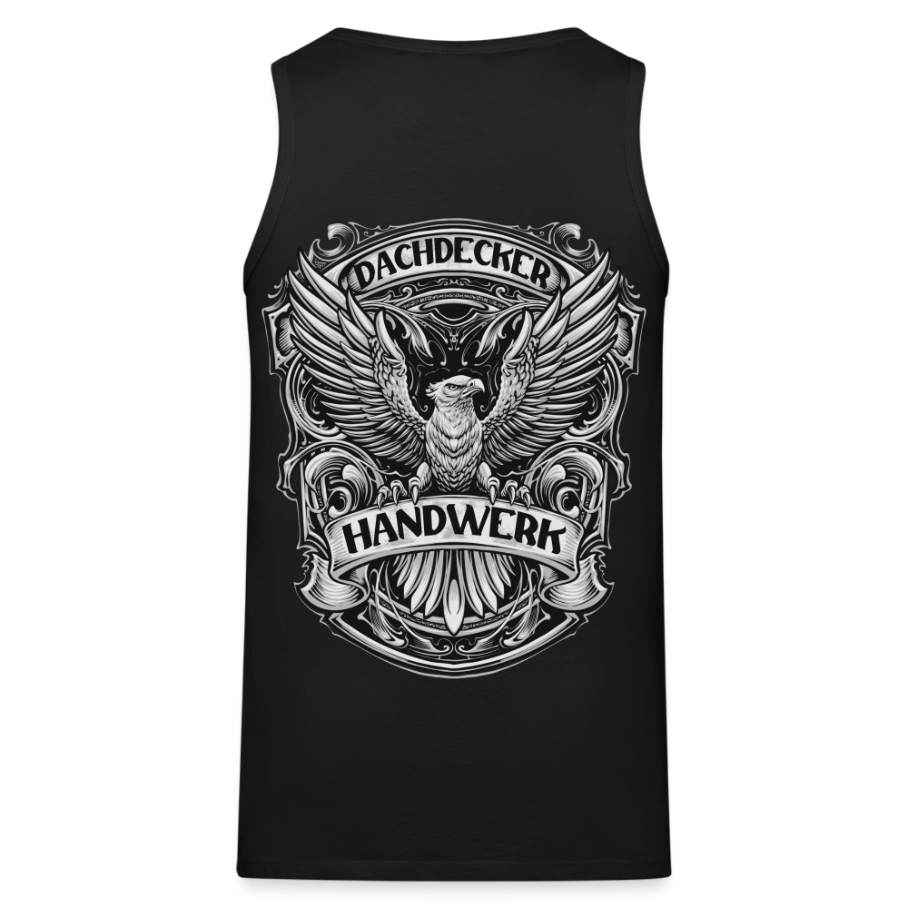 Dachdecker Handwerk Männer Premium Tank Top - Schwarz